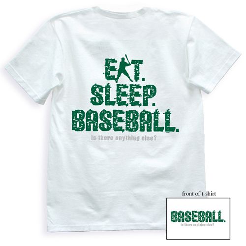 House of Cotton Eat Sleep Baseball Heavyweight T-Shirt
