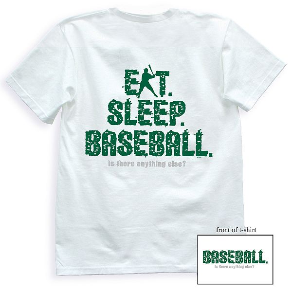 House of Cotton Eat Sleep Baseball Heavyweight T-Shirt