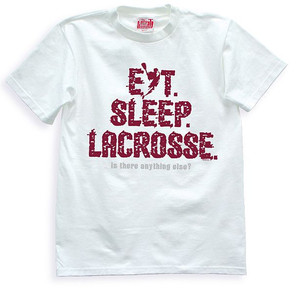 House of Cotton Eat Sleep Lacrosse Heavyweight T-Shirt