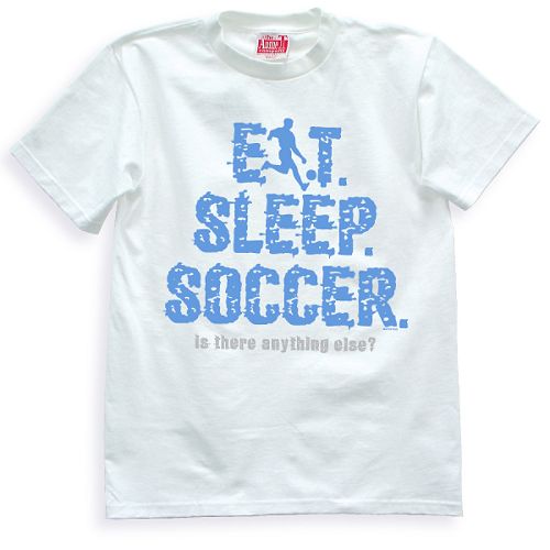House of Cotton Eat Sleep Soccer Heavyweight T-Shirt