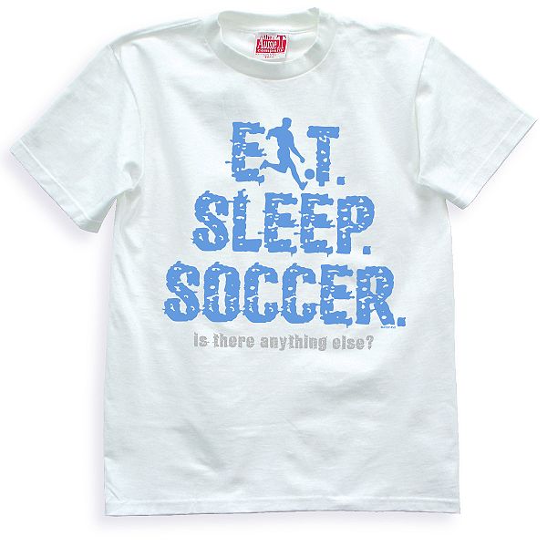 House of Cotton Eat Sleep Soccer Heavyweight T-Shirt
