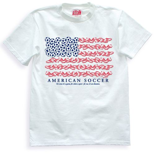 House of Cotton American Soccer Heavyweight T-Shirt