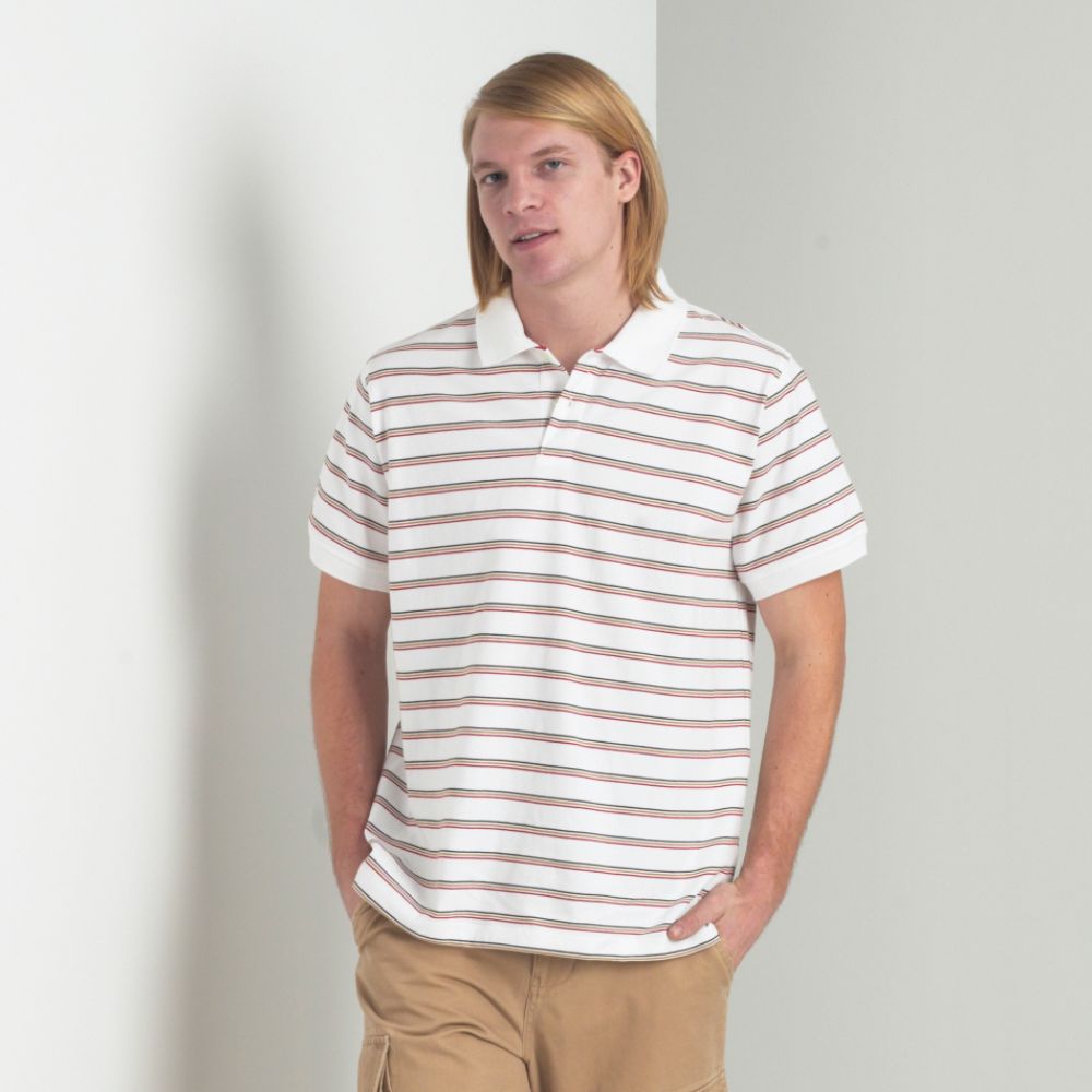 Canyon River Blues Polo Shirts, Jersey Stripes