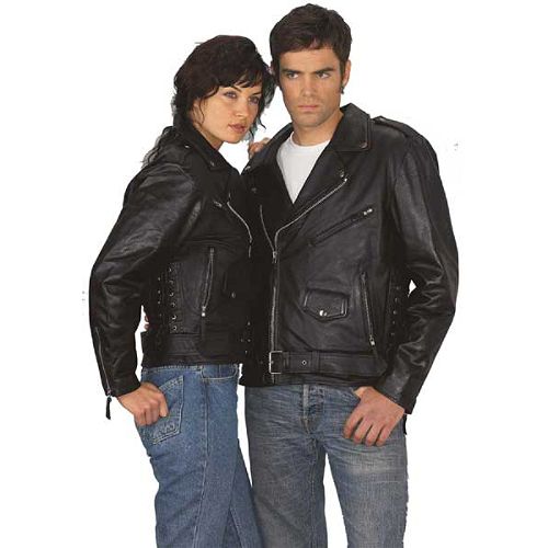 Excelled Motorcycle Jacket with Side Lacing