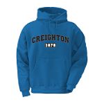 J. America Creighton University Basic Arch Print Tackle Twill Hoodie
