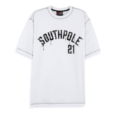 Southpole 21 Screen Tee With Reverse Stitching