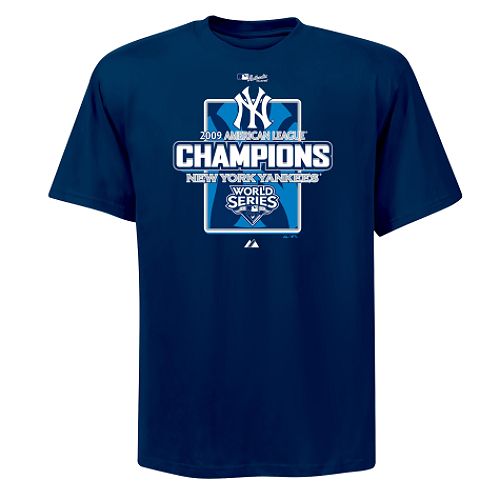 Majestic Athletic Yankees American League Champ tee
