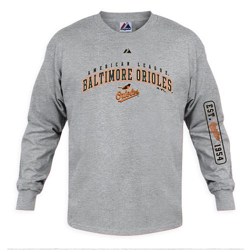 Majestic Athletic Baltimore Orioles Season Great Long Sleeve Tee Shirt