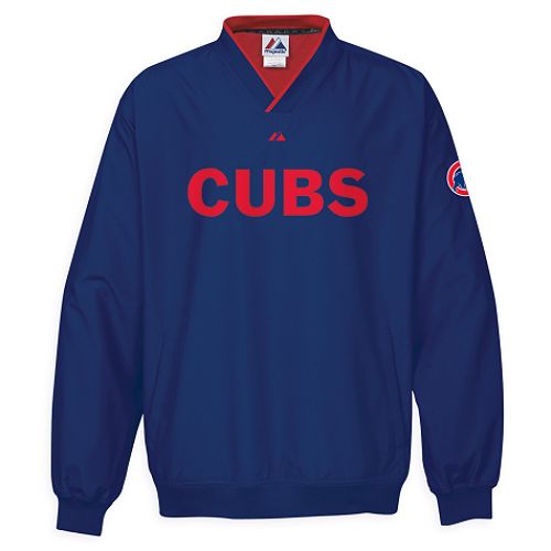 Majestic Athletic Chicago Cubs Club Pass Pullover Jacket