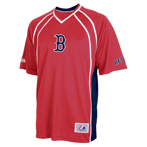 Majestic Athletic Boston Red Sox FW Impacto V-neck Jersey
