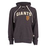 Majestic Athletic San Francisco Giants Women's Pure Heritage Full Zip Hooded Fleece