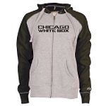 Majestic Athletic Chicago White Sox Women's Classic Zip II Full Zip Hooded Fleece