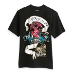 Southpole Rock That Plaid Foil Skull Tee