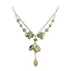 Sterling Silver Stone Necklace