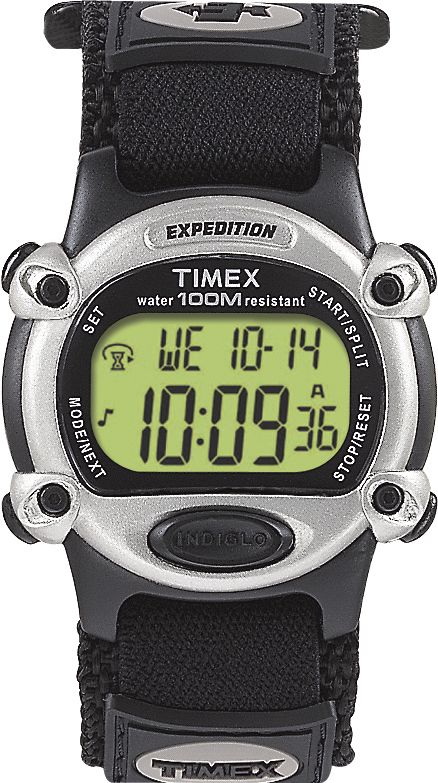 Timex Timex Mens Fullsize Digital Watch with Velcro Band