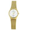 Ladies Calendar Date Watch wih Silver Sunray Dial & Mesh Band