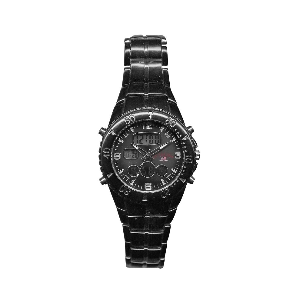 US Polo Assn. Mens Multi-function Gunmetal Bracelet Watch
