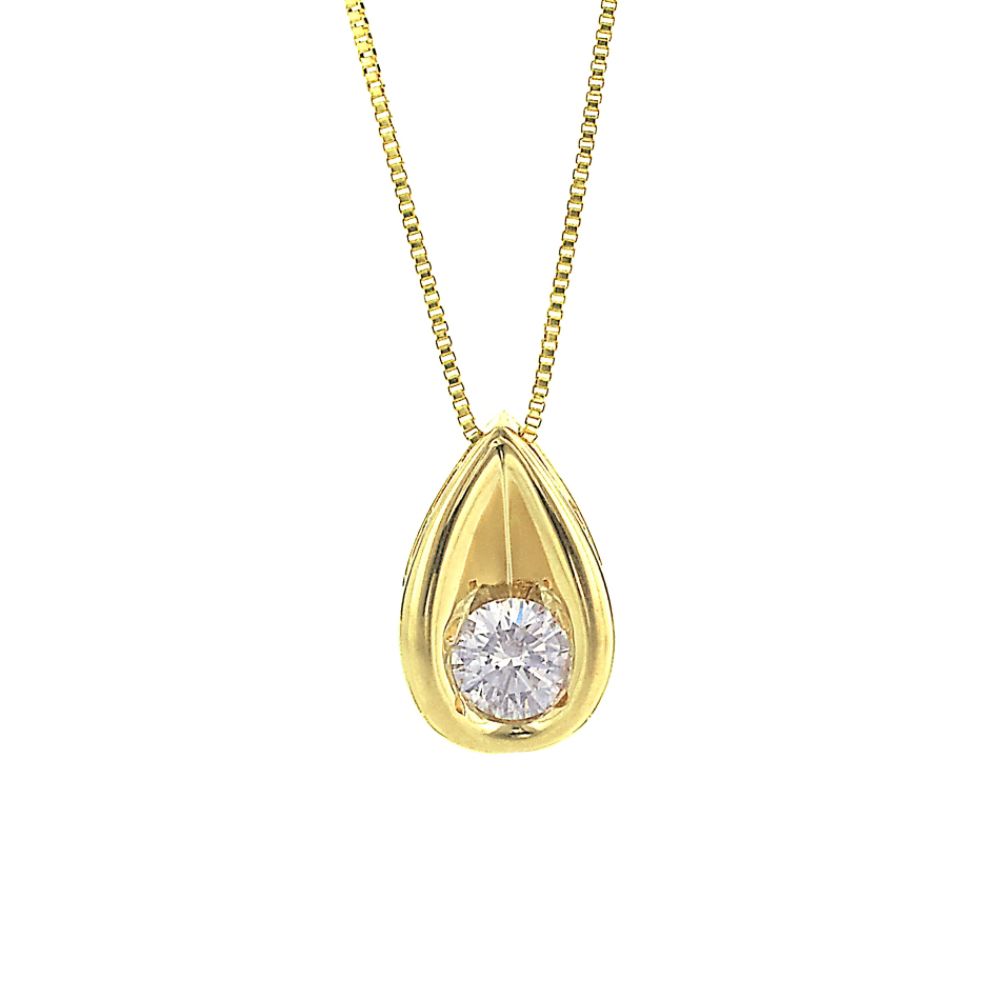 Celestial Star(tm) 1/4 ct. tw.* Diamond Teardrop Pendant