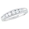 3/8 ct. tw.* Diamond and 14K White Gold Milgrain Anniversary Band IGI Certified