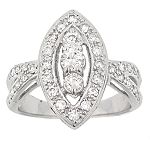 1 ct. t.w. Diamond Ring. 10K Yellow Gold
