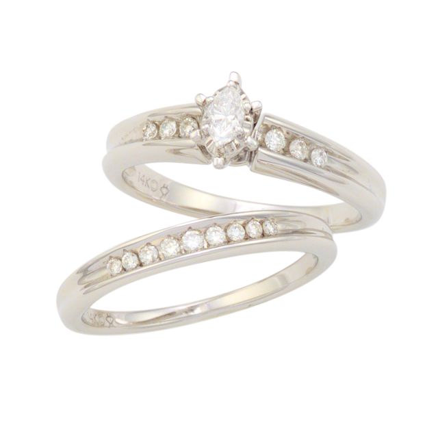 Celestial Star(tm) 1/3 ct. tw.* Diamond Marquise Bridal Set