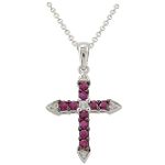 KTL Jewelry Ruby & Diamond pendant