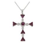 KTL Jewelry Ruby & Diamond pendant