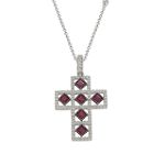 KTL Jewelry Ruby & Diamond pendant