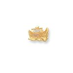 Quality Gold 14k Yellow Gold Polished Noah's Ark... by Quality Gold