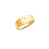 14k Yellow Gold Polished Cut-out Cross Ring
