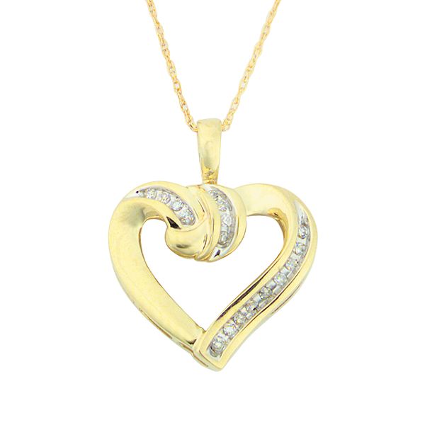 1/8 ct. t.w. Diamond Heart Pendant