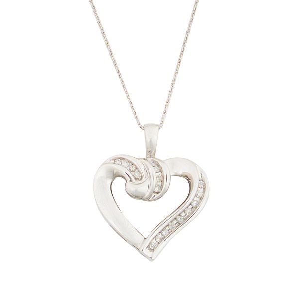 1/8 ct. t.w. Diamond Heart Pendant