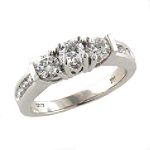 1 ct. t.w Diamond Ring in 14K White Gold