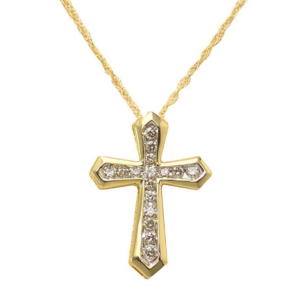 1/4 ct. tw. Diamond Cross Pendant