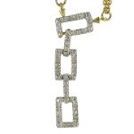 10K Diamond Necklace Yellow Gold