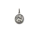 Sterling Silver Angel Medal - QC3634