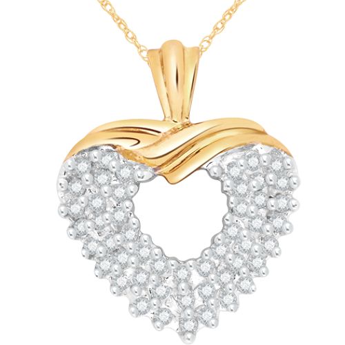 1/5 ct. tw. Diamond Heart Pendant