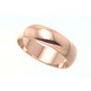 Ladies 5mm Low Dome Plain 14K Wedding Band