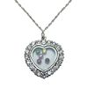 Family Birthstone Heart Pendant