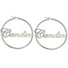 Personalized Hoop Name Earrings
