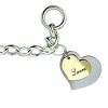 Personalized Heart Name Bracelet, 7 in.