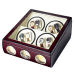 Steinhausen 8+3 Dark Cherry Watch Winder Case