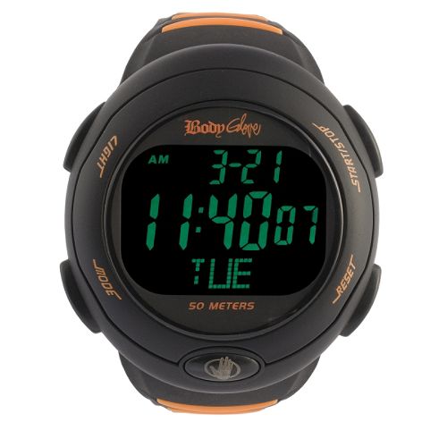 Buy Body Glove Men's Kurv Chronograph Digital Black & Orange Watch 70015