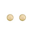 5mmBall Stud Earring. 24K Gold over Sterling Silver