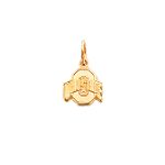 Quality Gold 14k Yellow Gold Collegiate Ohio State University Charm