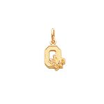 Quality Gold 14k Yellow Gold Collegiate Ohio State University Charm