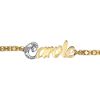 Personalized Diamond Name Bracelet