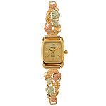 Black Hills Gold Ladies Leaf and Vine Watch with 12K Leaf Accents