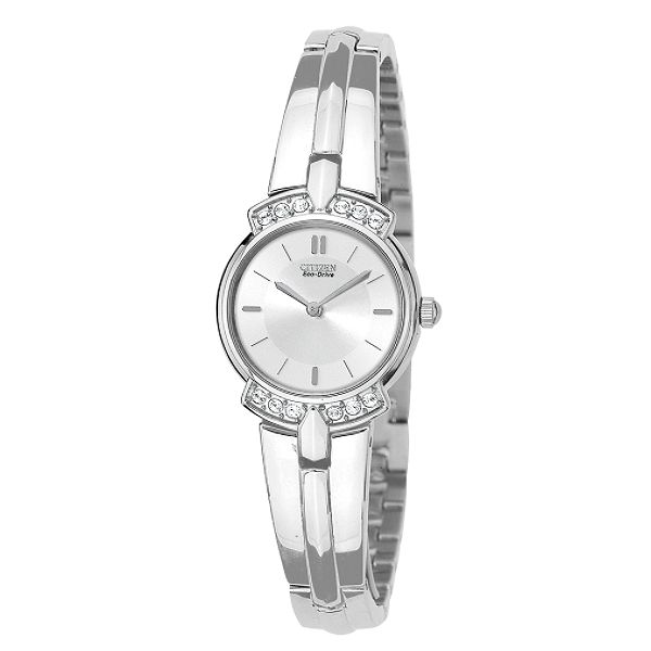 Citizen Ladies Eco-Drive Dress Watch with Swarovski Crystal Accented