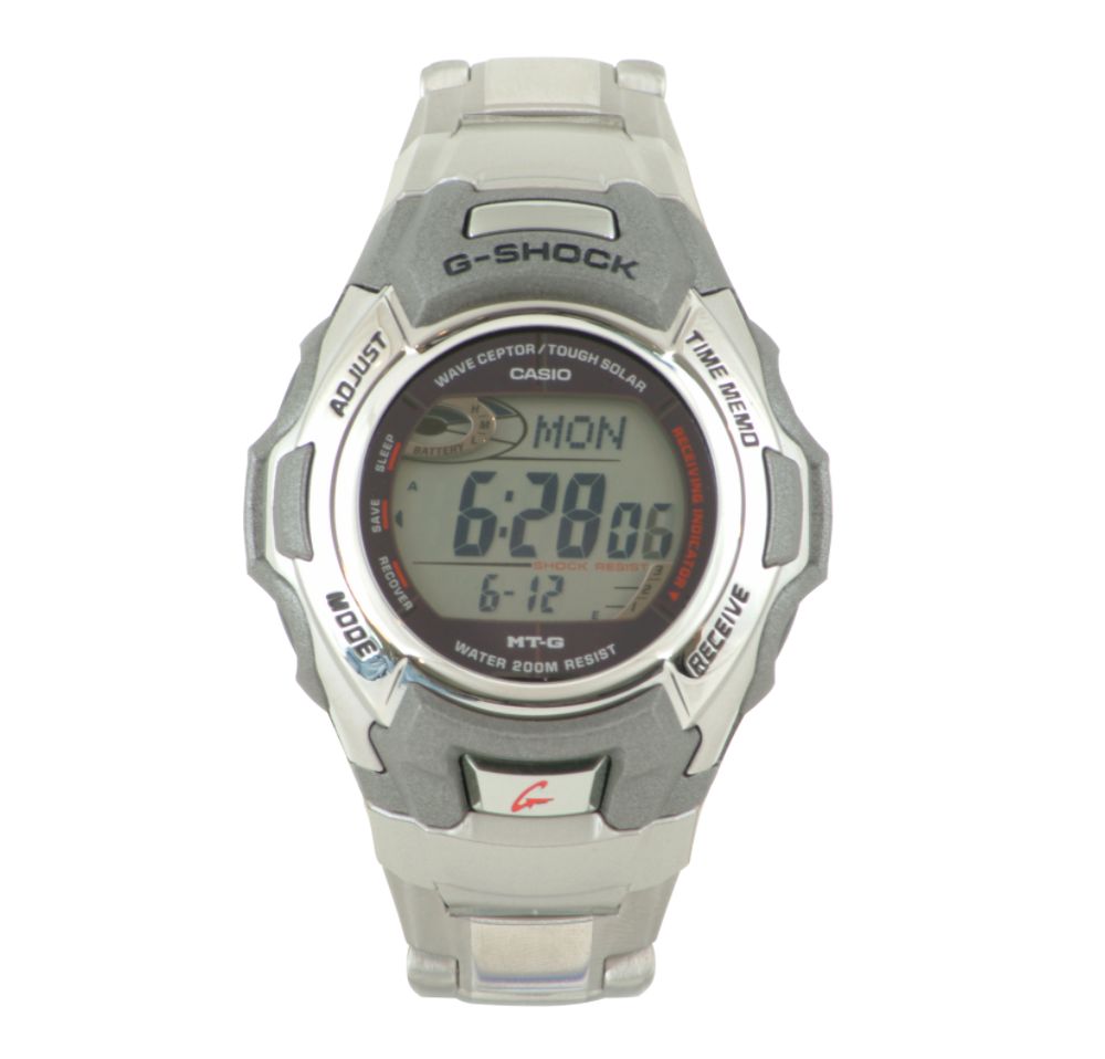 Casio Mens G-Shock Atomic Timekeeping Tough Solar Power 200M Water Resistant
